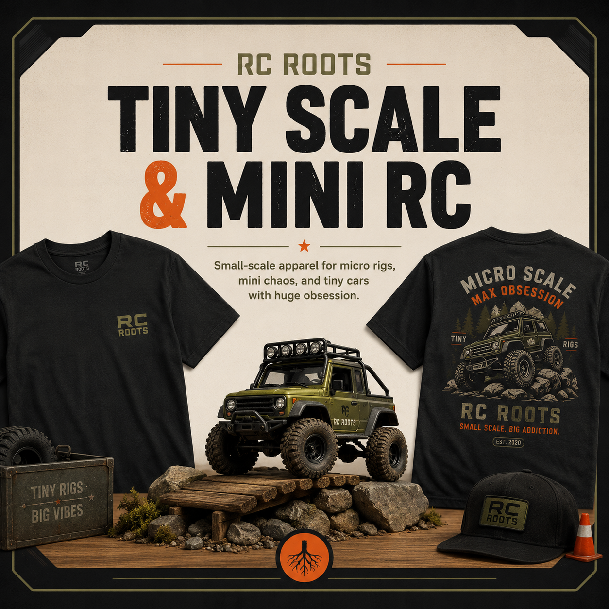 Tiny Scale & Mini RC Collection