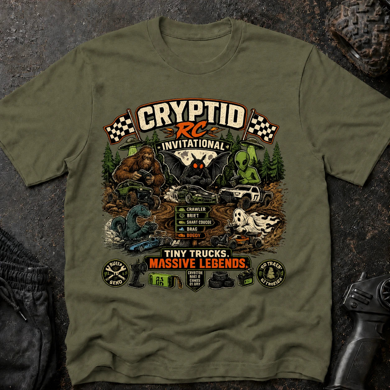 Heather Military Green