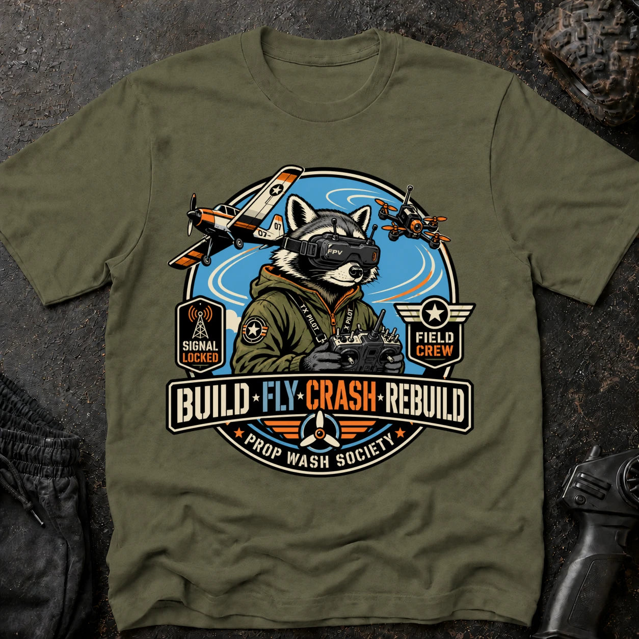 Heather Military Green