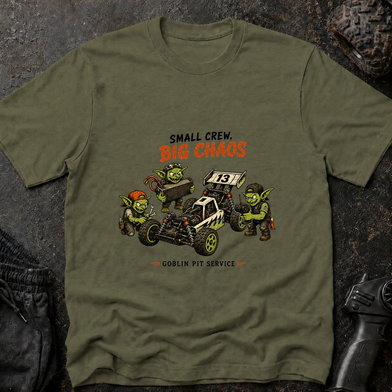 Heather Military Green