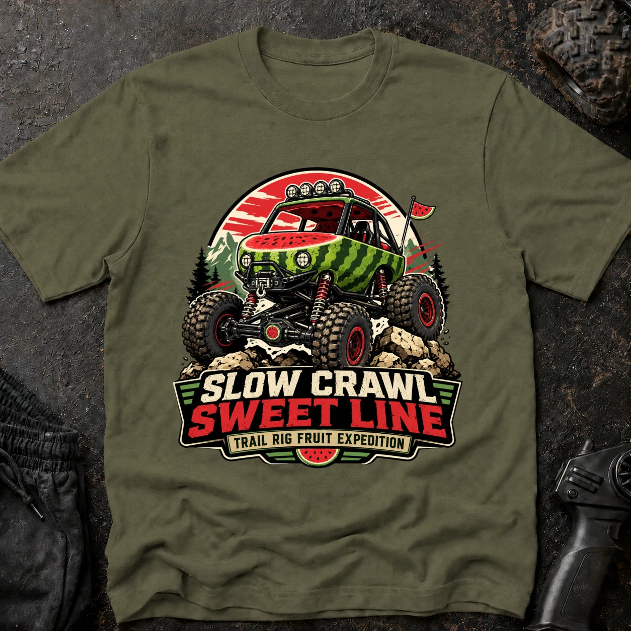 Heather Military Green