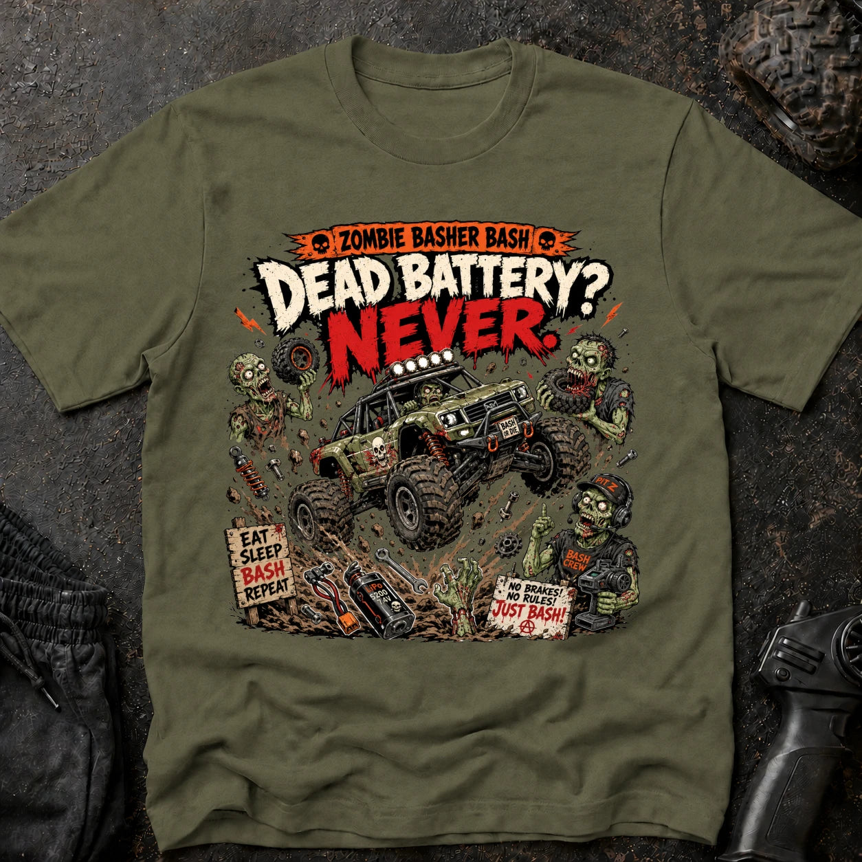 Heather Military Green